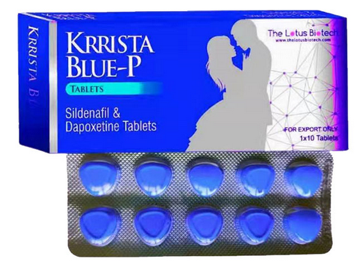印度代购巅峰蓝p双效片（凯瑞蓝P）Krrista Blue-p